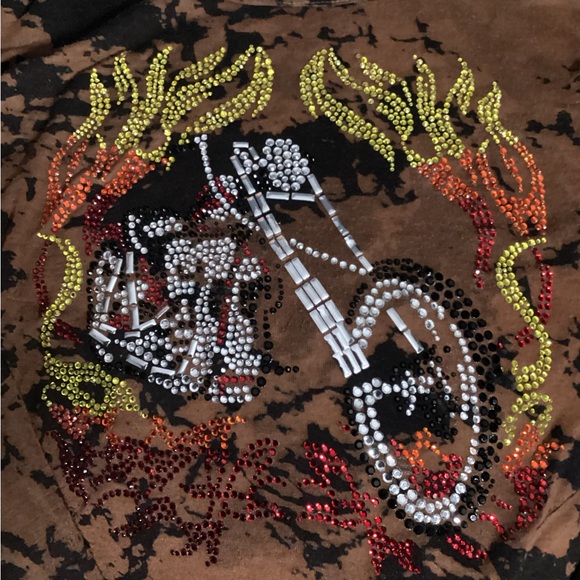 GO Jeans - Los Angeles - Long Sleeve - Shear Brown & Black Tee - size XL - Picture 3 of 7